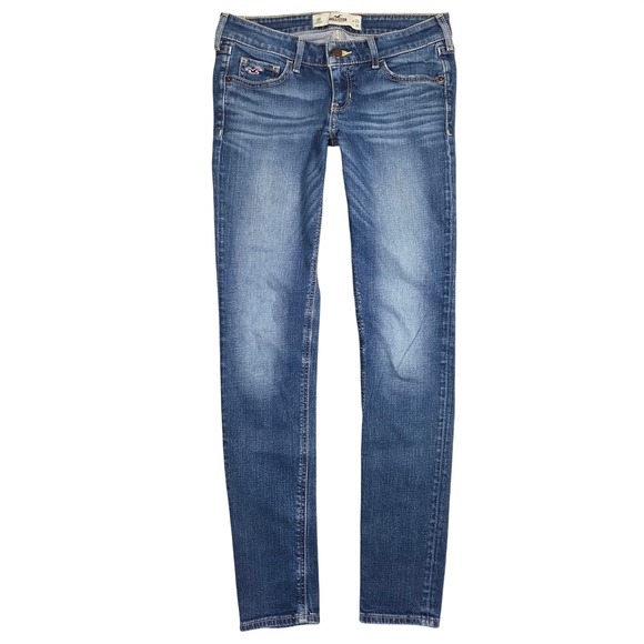 Hollister Denim - Y2k Hollister Jeans Women 26 Medium Skinny Low Rise 2000s‎ Preppy Bratz Casual